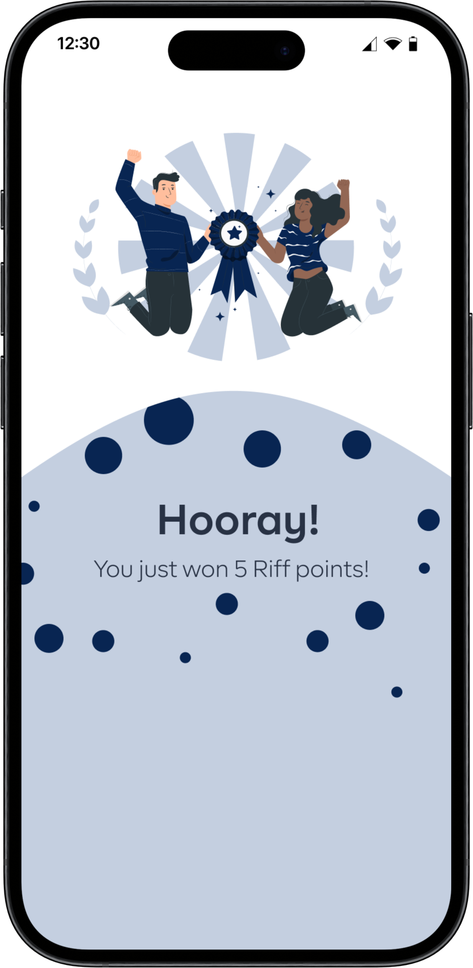 Riff Points: Earn special points by completing tasks and referring new users